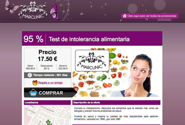 Las promociones al detalle
